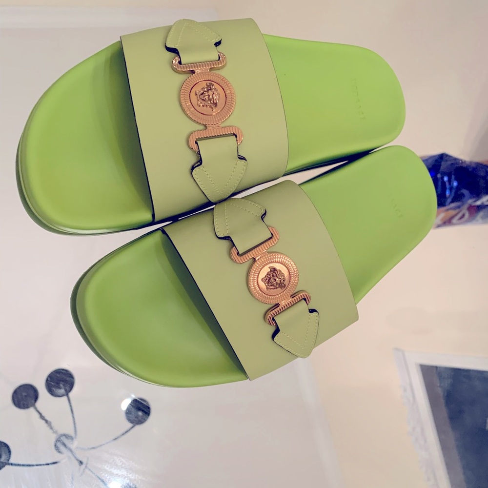 Versace slides size 44 NWOT